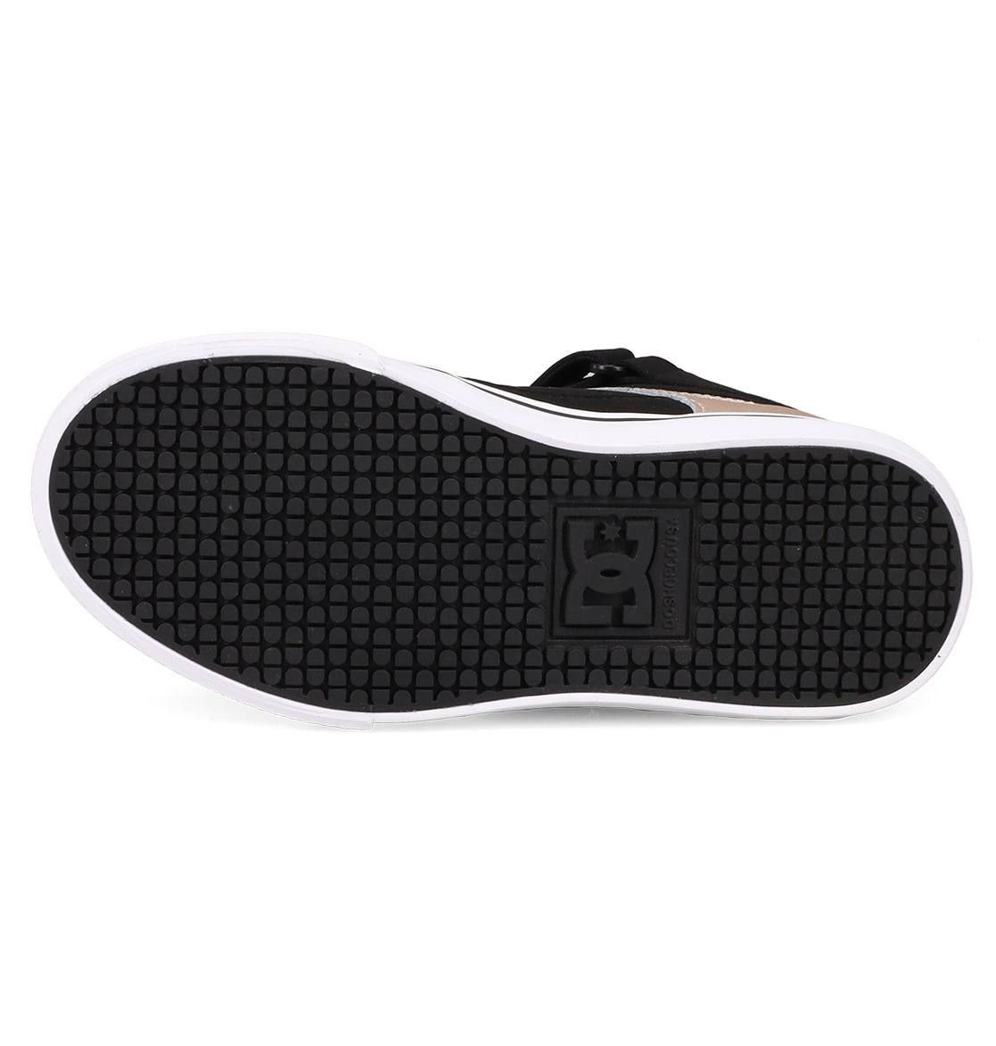 Kids' Pure Hi Top EV Shoes - White/Black/Rose | DC Shoes