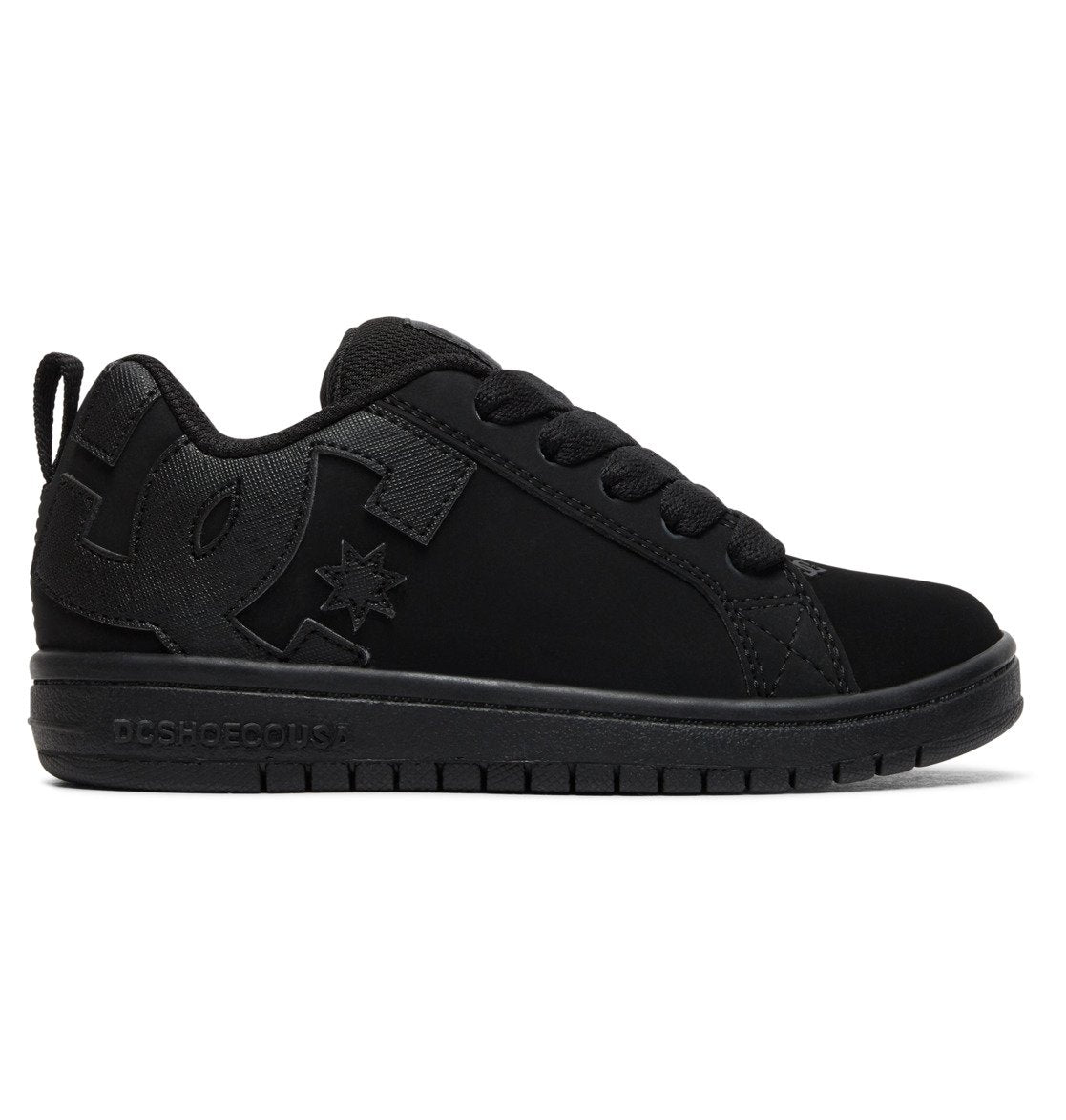 Kids' Court Graffik Shoes - Black/Black | DC Shoes