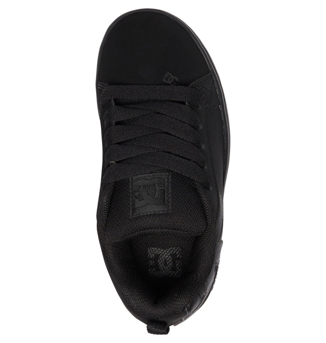 Kids' Court Graffik Shoes - Black/Black | DC Shoes