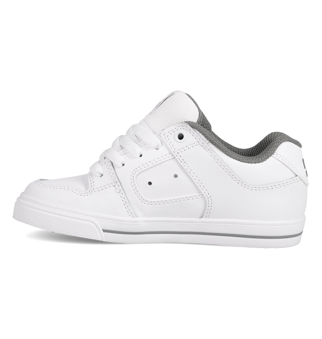 Kids' Pure Shoes - White/Grey White/Grey | DC Shoes