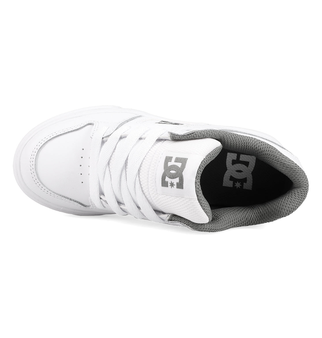 Kids' Pure Shoes - White/Grey White/Grey | DC Shoes